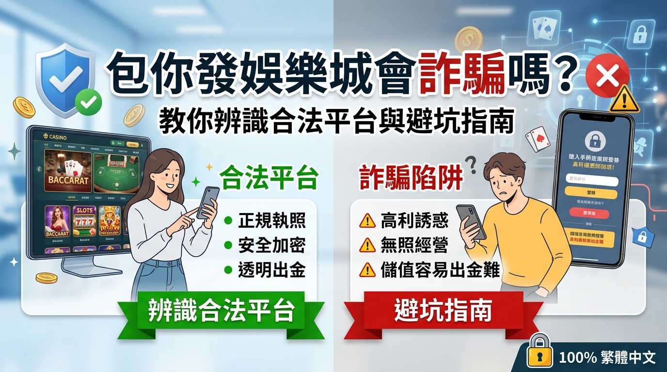 包你發娛樂城會詐騙嗎？教你辨識合法平台與避坑指南